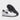 UNISEX SPORTS SHOES WHITE AND BLACK STAR-BRANDED VINTAGE DESIGN