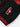VARSITY BOMBER JACKET RED ACCENT WHITE