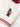 VARSITY BOMBER JACKET RED ACCENT WHITE