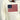VINTAGE FLAG JACQUARD SWEATER WITH AMERICAN FLAG DESIGN