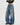 VINTAGE-INSPIRED OVERSIZED BAGGY JEANS WITH SUBTLE DISTRESSED DETAILS AND FADED WASH