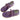 VIOLET MONOCHROME SNEAKERS PAIR