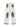 WASHED WHITE JEANS WITH DARK GRAY SPLOTCHES AND BLACK STAINS WASHED