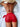 WATERMELON BIKINI SET WITH SARONG ELASTANE FABRIC