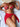 WATERMELON BIKINI SET WITH SARONG ELASTANE FABRIC