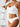 WHITE BRA AND PANTY SET EVERYDAY WEAR PLAIN COLOR BRA