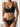 WHITE BRA AND PANTY SET WITH REMOVABLE CHEST PAD