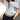 WHITE CROP TOP WITH BLACK RIBBON TIES WOMEN'S FASHION TOP