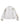 WHITE DENIM SHORT SLEEVE JACKET WITH ABSTRACT PATTERN AND LAPEL COLLAR