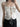 WHITE EYELET HALTER TOP WITH SLIM FIT V-NECK DESIGN