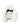 WHITE FLEECE JACKET WITH BLACK LOGO LONG SLEEVE STAND COLLAR IMITATION LAMB WOOL