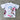 WHITE LARRY T-SHIRT WITH SLICED FACE GRAPHIC - MODERN FIT STYLISH COMFORT - T-Shirt Streetwear | Sweetheart Supplies