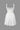 WHITE MINI DRESS WITH LACE TRIM COMFORTABLE CASUAL DRESS