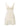 WHITE MINI DRESS WITH RUFFLES FOR SLIM FIT AND ALL-DAY COMFORT