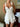 WHITE MINI DRESS WITH RUFFLES FOR SLIM FIT AND ALL-DAY COMFORT