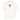 WHITE OVERSIZED COTTON SHIRT WITH ORANGE GRAPHIC AND DROP SHOULDERS