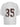 WHITE RETRO OVERSIZED SHORT SLEEVE JERSEY WITH BROWN NUMBER - Sweetheart Supplies