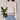 WHITE RIBBED KNIT TIE-FRONT TOP FOR WOMEN