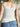 WHITE RIBBED LACE TRIM TANK TOP Y2K SLIM FIT - Sweetheart Supplies