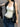 WHITE RIBBED ROUND NECK TANK TOP WITH BUTTONS AND POCKET FOR EFFORTLESS TRANSITION - Sweetheart Supplies