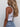 WHITE RIBBED TANK TOP WITH VINTAGE-INSPIRED SLIM FIT