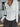 WHITE RIBBED ZIP-UP HOODIE FOR VERSATILE OUTFITS