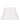 WHITE SKIRT WITH BLACK RIBBON BOW A-LINE SKIRT