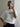 WHITE T-SHIRT WITH HOMEBODY LET'S STAY HOME CLUB TEXT AND SIZE GUIDE