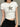 WHITE T-SHIRT WITH LEOPARD STAR - WHITE Y2K LEOPARD PRINT DESIGN