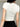 WHITE T-SHIRT WITH LEOPARD STAR - WHITE Y2K LEOPARD PRINT DESIGN