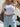 WHITE TANK TOP WITH BLACK CROSS DESIGN SLIM FIT Y2K STREETWEAR