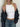 WHITE TANK TOP WITH PINK BOWS - TRENDY CROP SILHOUETTE - Sweetheart Supplies