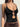 WHITE TANK TOP WITH RING DETAILS SLIM FIT SLEEVELESS DESIGN - Sweetheart Supplies