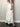WHITE TEXTURED MAXI SKIRT SLIM FIT CASUAL VINTAGE