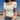 WHITE TIE-FRONT CROP TOP PARISIAN LACE RUCHED