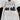 WHITE ZIP-UP HOODIE WITH BLACK LETTERING AND STAR - TRENDY Y2K HOODED