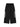 WIDE LEG BLACK TRACK PANTS WITH WHITE STRIPES - STRIPE WIDE DESIGN - Sweetheart Supplies