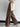 WIDE-LEG BROWN TROUSERS CLASSIC CASUAL STRAIGHT FIT - Sweetheart Supplies