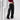 WIDE LEG CARGO PANTS BLUE WITH WHITE STRIPES