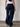 WIDE-LEG DARK DENIM JEANS FÜR JEDEN ANLASS MIT TASCHENSTICKEREI