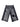WIDE-LEG DENIM CULOTTES WITH DISTRESS DETAILS IN WASHED RIPPED VINTAGE STYLE
