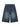 WIDE-LEG DENIM CULOTTES WITH WHISKER TEXTURE WASH