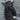 WIDE LEG DENIM DISTRESSED BLACK JEANS