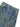 WIDE-LEG DENIM PANTS WITH TREE BRANCH DESIGN MID WAIST PLEATED
