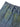 WIDE-LEG DENIM PANTS WITH TREE BRANCH DESIGN MID WAIST PLEATED