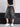 WIDE LEG DENIM SHORTS GEOMETRIC AMERICAN STREETWEAR