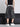WIDE LEG DENIM SHORTS GEOMETRIC AMERICAN STREETWEAR