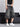 WIDE LEG DENIM SHORTS GEOMETRIC AMERICAN STREETWEAR