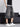 WIDE LEG DENIM SHORTS GEOMETRIC AMERICAN STREETWEAR