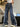 WIDE-LEG DENIM TRACK PANTS WITH FADED BOYFRIEND JEANS STYLE - Sweetheart Supplies